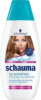 4er Schauma Silikonfreies Shampoo, (4 x 400 ml)
